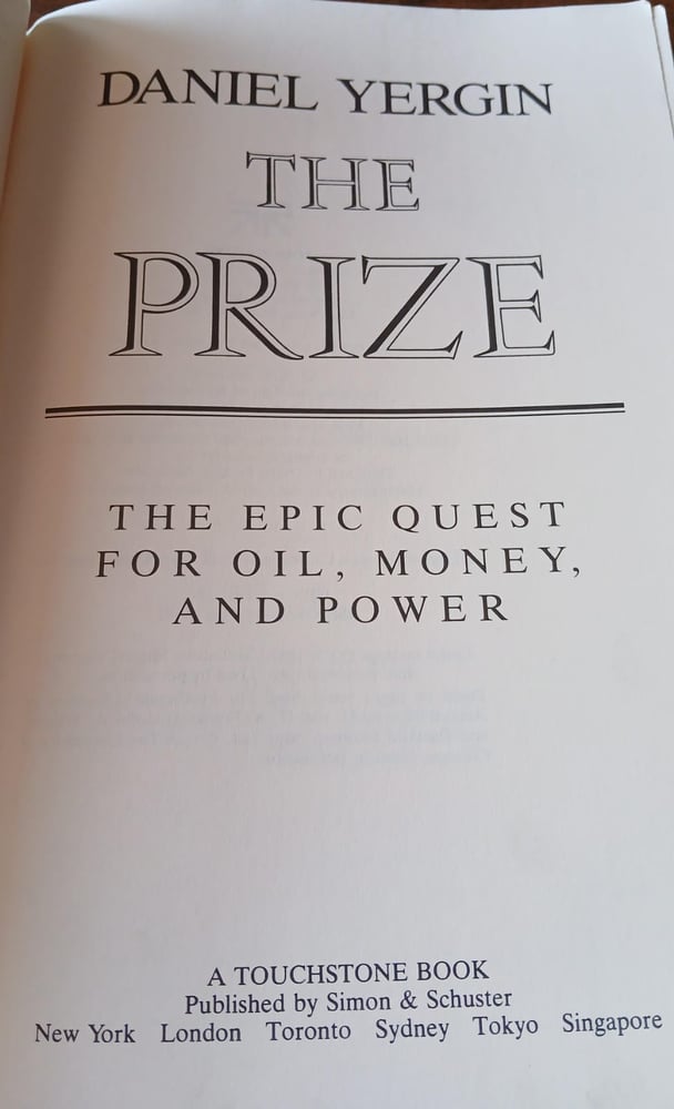 the prize the epic quest for oil money and power (L13)