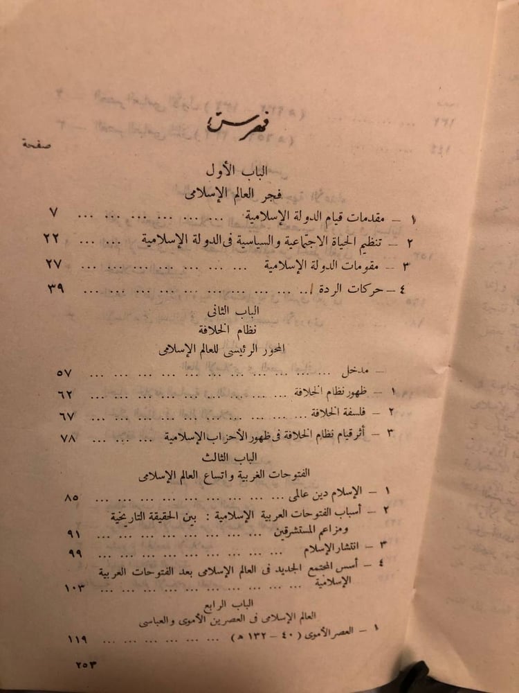 تاريخ العالم الإسلامى -على حسنى الخربوطلى-