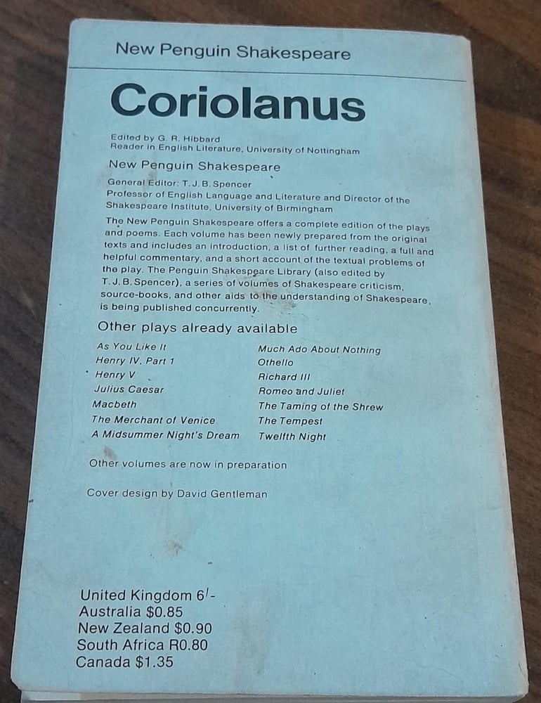 coriolanus  (P12)