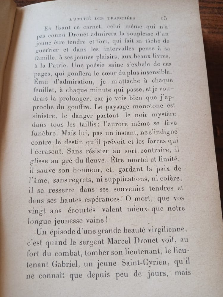 (E13)lame francaise et la guerre lamitie des tranchees