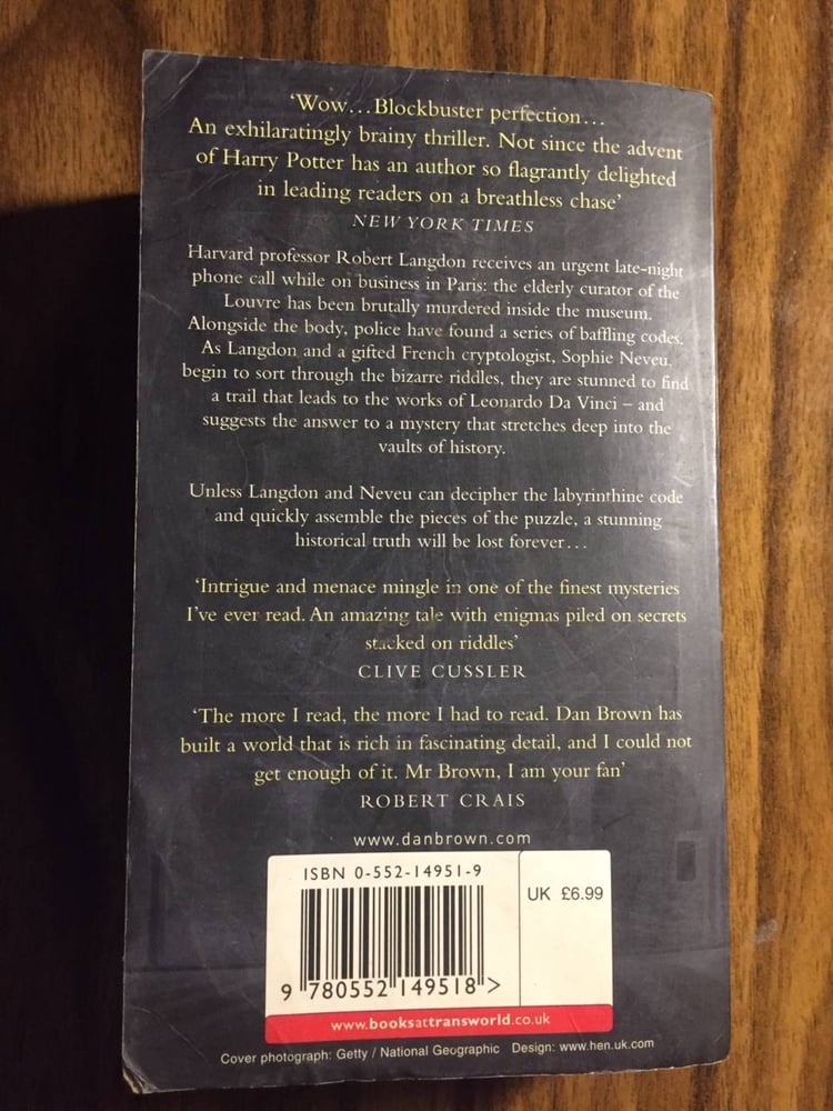 The Davinci Code - Dan Brown