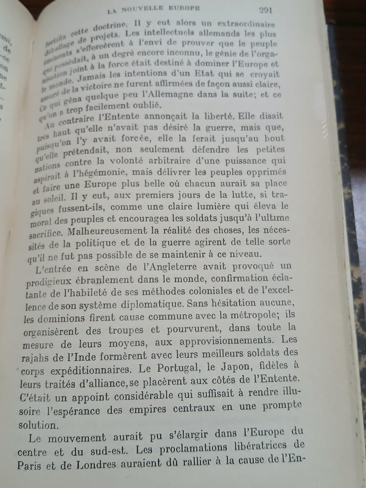 histoire politique de leurope