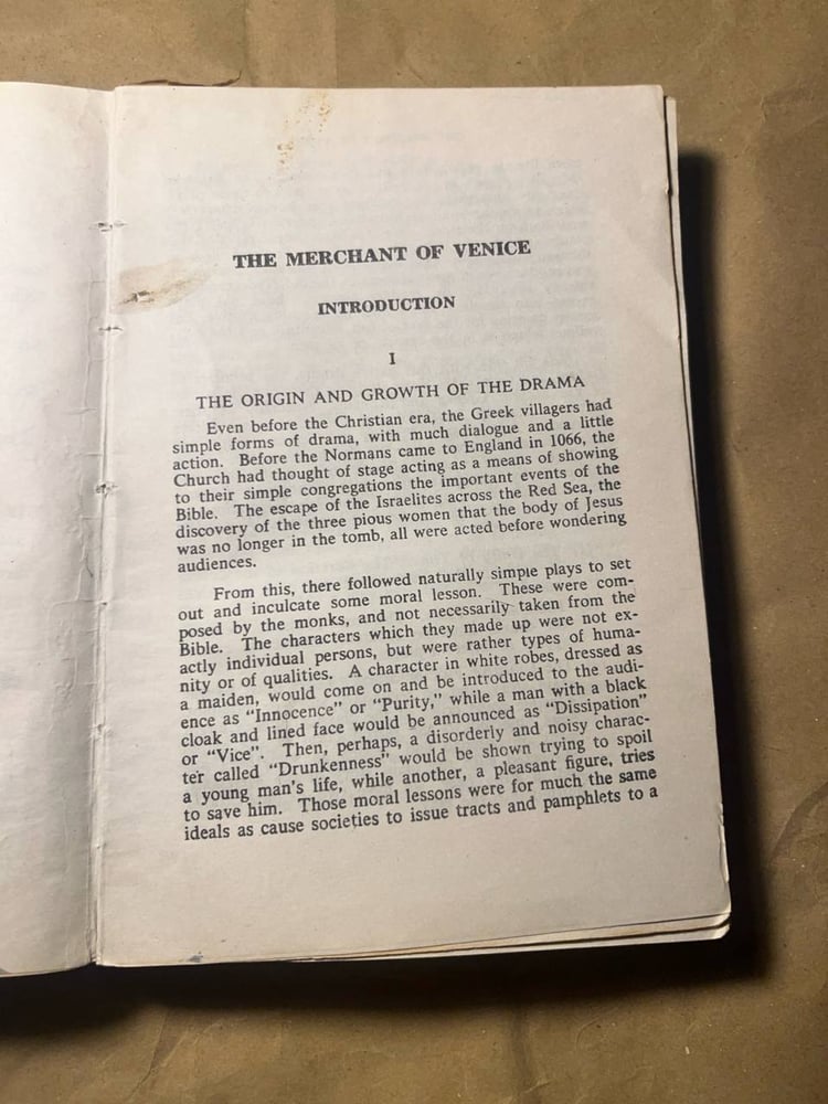 The merchant of Venice - Rajinder Paul (P20)