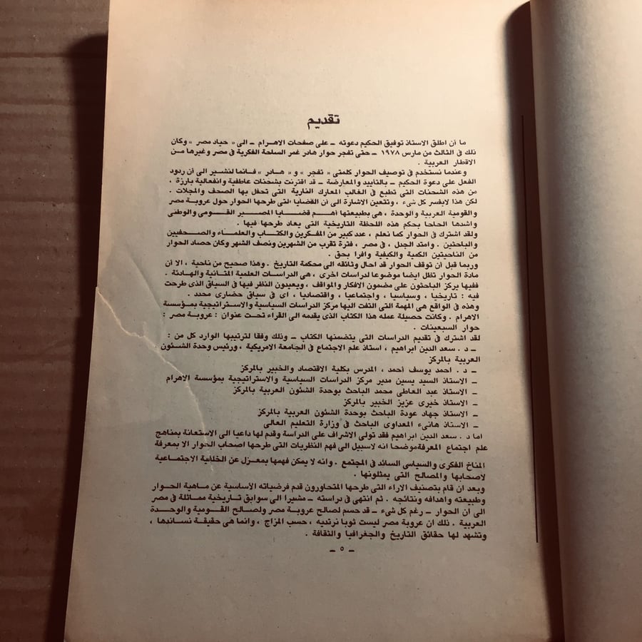 عروبة مصر - سعد الدين إبراهيم -n11