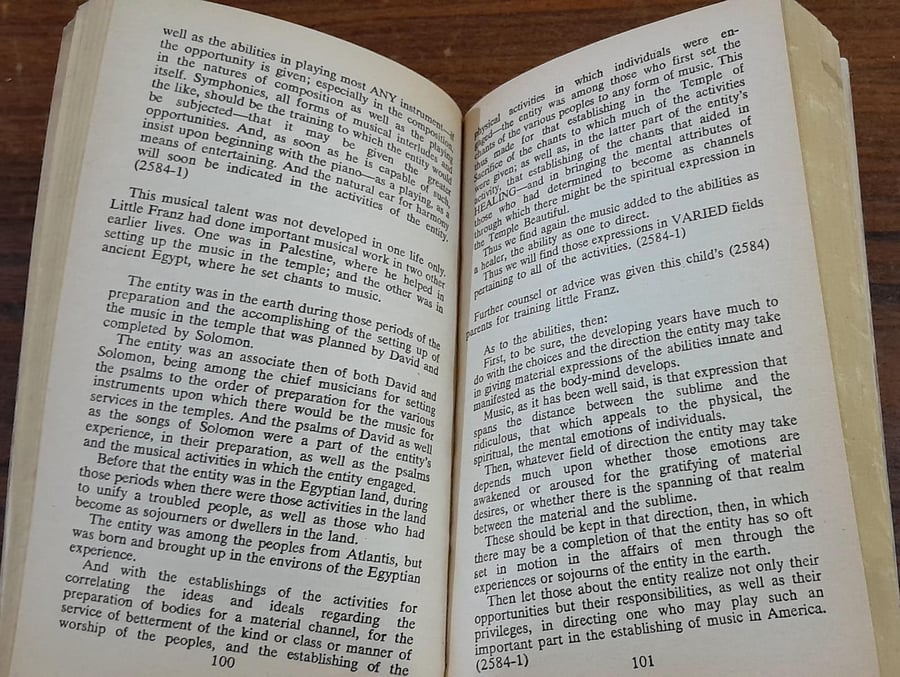 edgar cayces story of karma