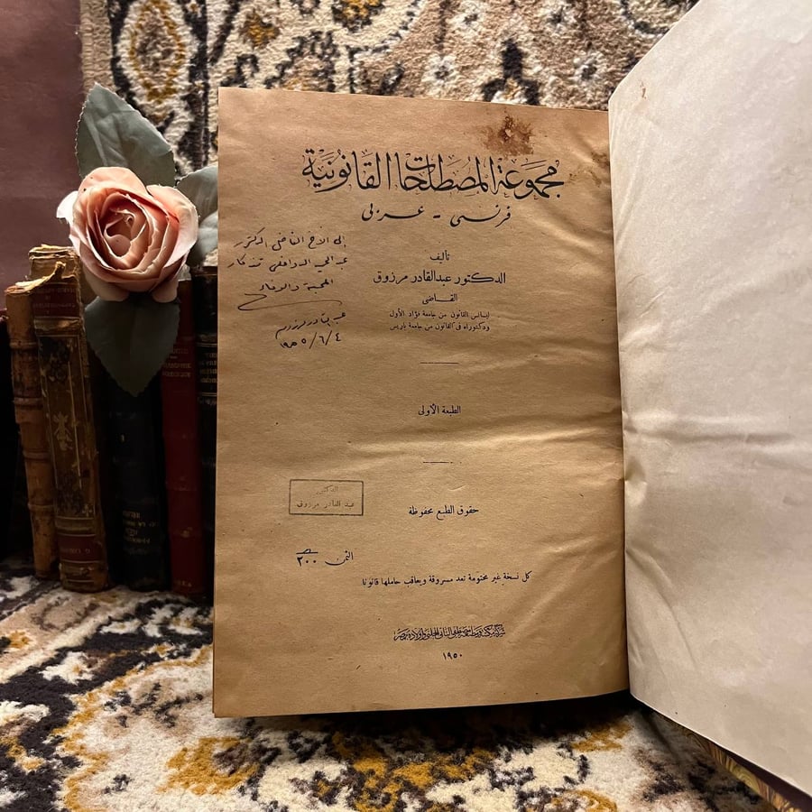 مجموعة المصطلحات القانونية