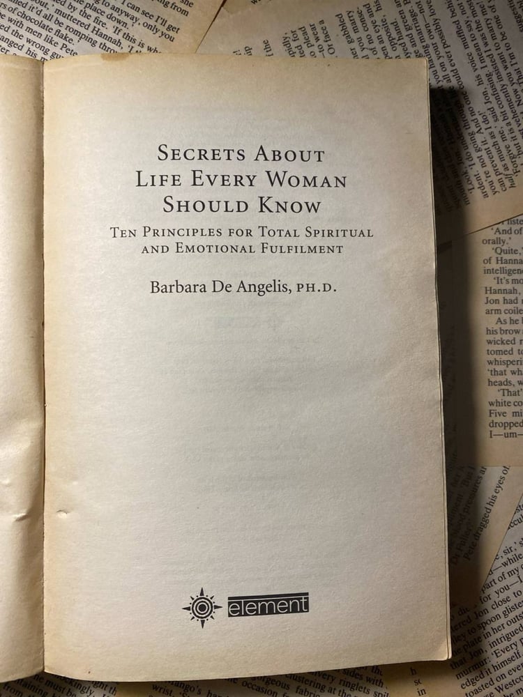 Secrets about life every woman should know - Barbara De Angelis (P11)
