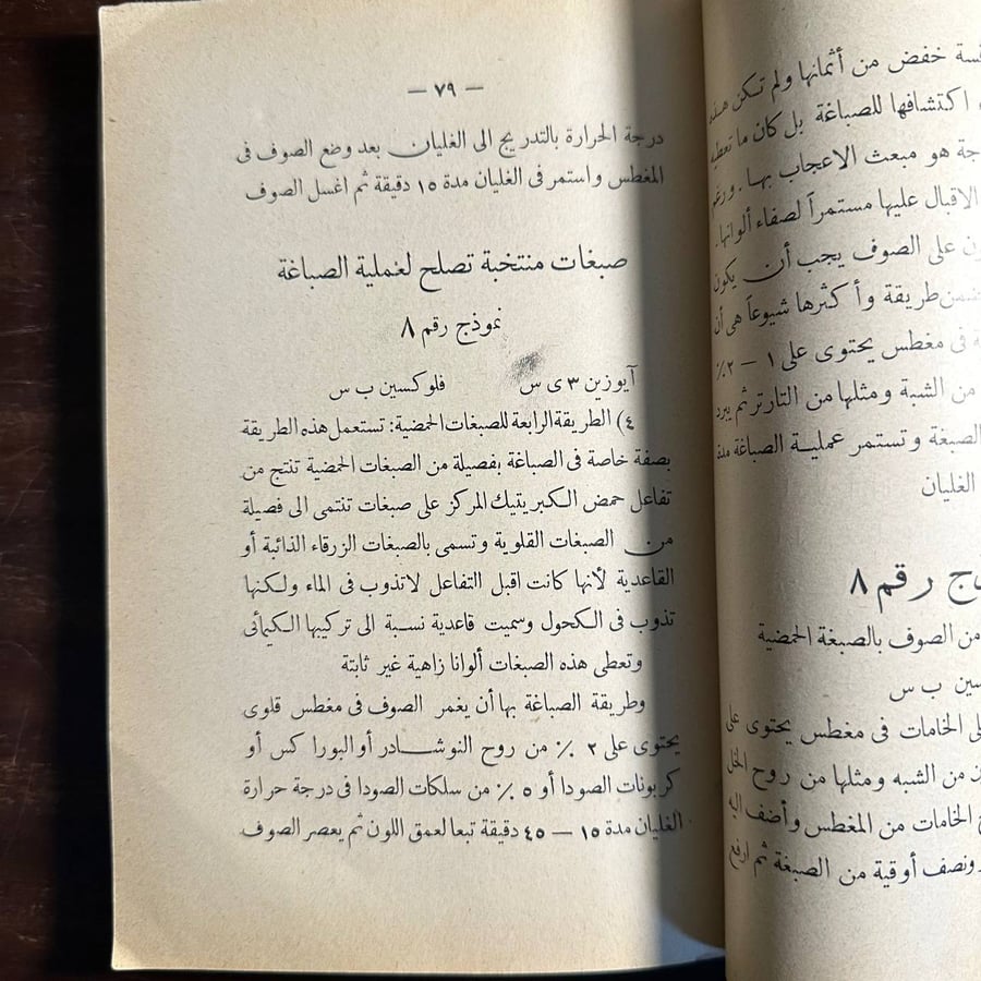 الصبغات الكيميائية -ابراهيم صالح