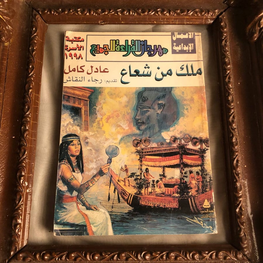 كتاب ملك من شعاع عادل كامل