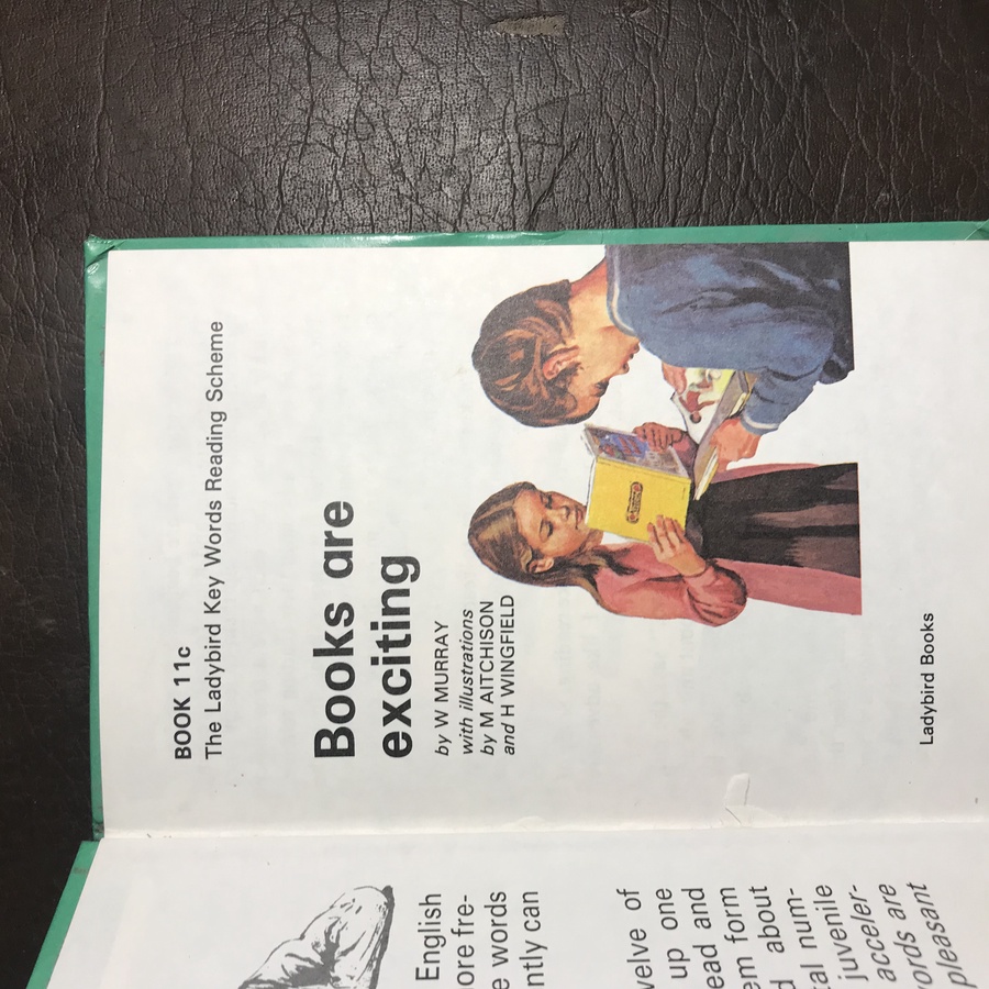 Books are exciting