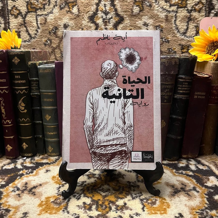 الحياة التانية – غلاف كتاب آية ناظم