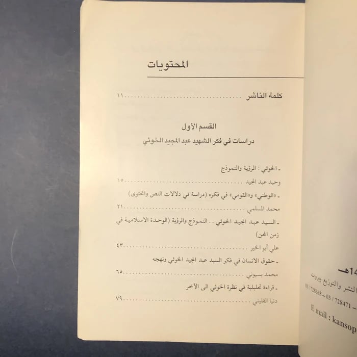 الرؤيا والنهج _ وحيد عبدالمجيد