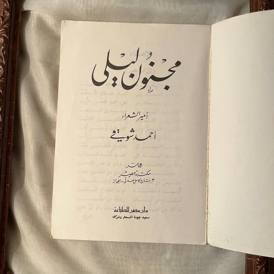 مجنون ليلي -احمد شوقي -NE4