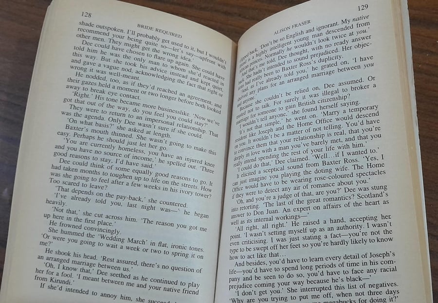 alison fraser bride required  (P11)