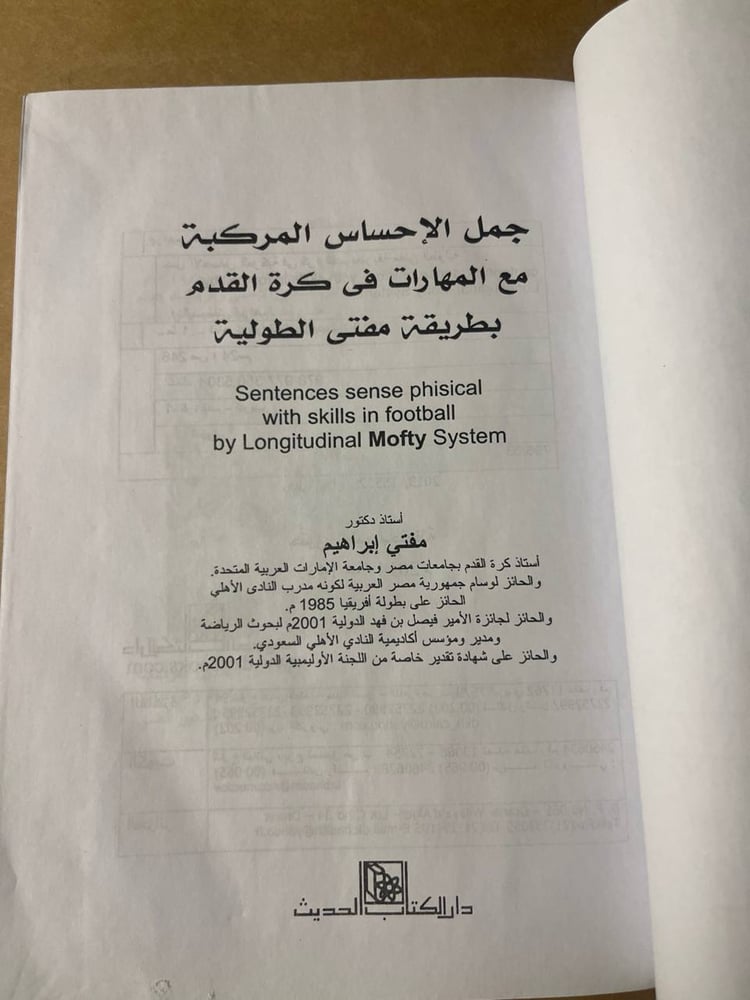جمل الإحساس المركبة مع المهارات في كرة القدم بطريقة مفتى الطولية _ مفتي إبراهيم _
