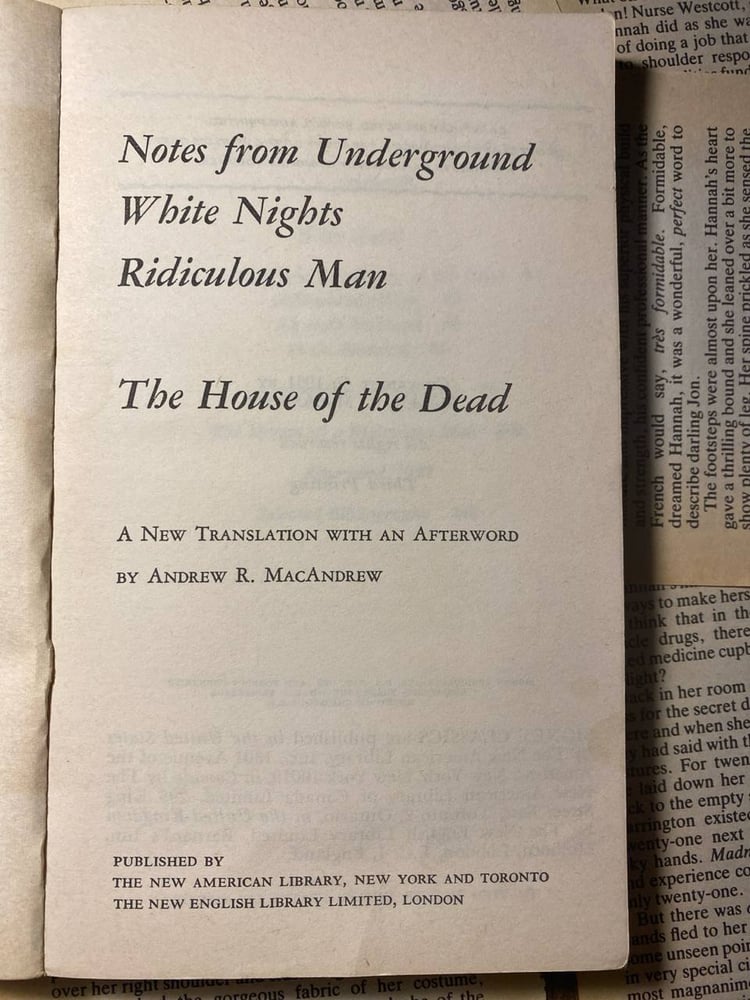 The house of the dead - Dostoyevsky (P15)