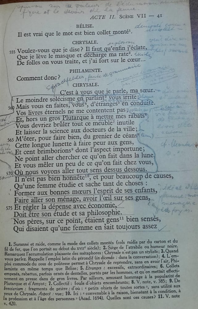 les femmes savantes
