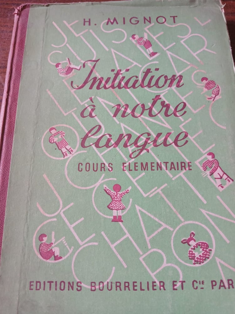 lnitiation a notre langue(P1)