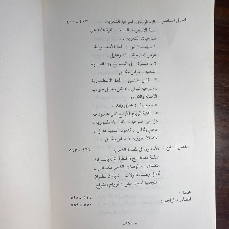 الاسطورة فى الشعر العربى الحديث -انس داود -MS