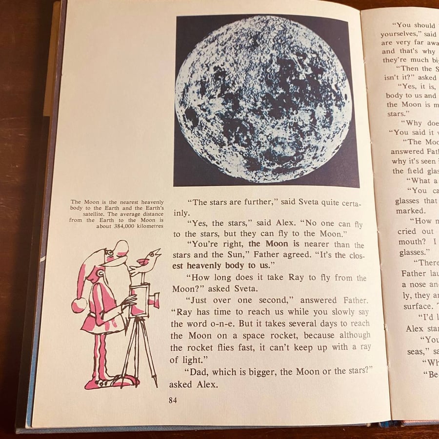 A book about stars and planets to be read to children-Yefrem levitan-MS