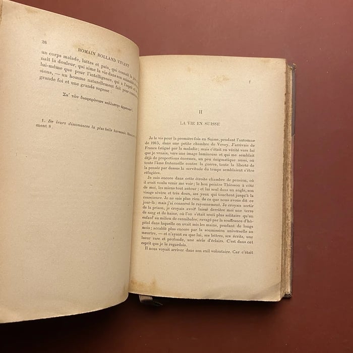 romain rolland vivant