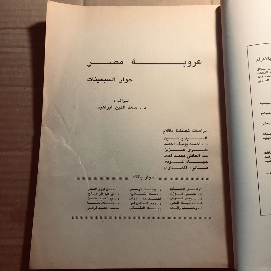 صورة تعبيرية عن الهوية العربية لمصر
