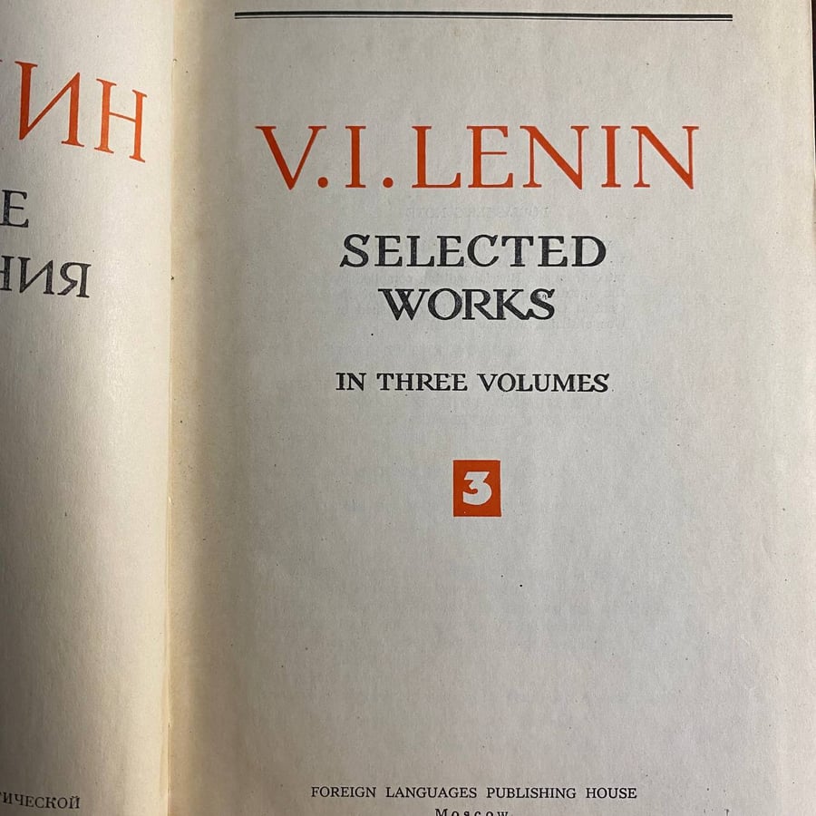 Selected works-Lenin-ms
