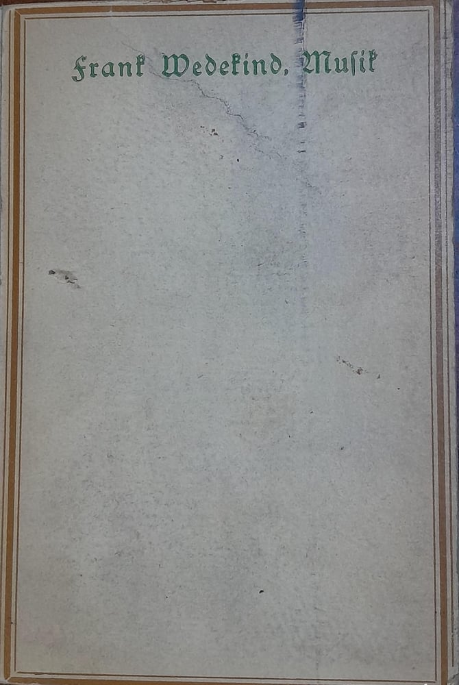 frank wedekind musik  (P6)