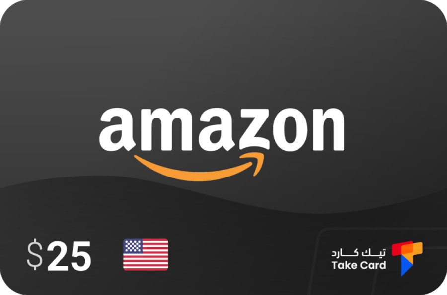امازون أمريكي 25 دولار