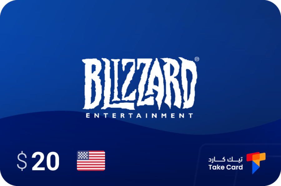 بليزارد 20$ امريكي | Blizzard $20 US