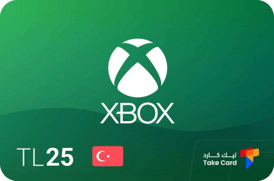 إكس بوكس تركي 25 ليرة | XBOX Turkey 25 TL
