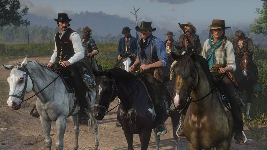 لعبة Red Dead Redemption 2 – PS4 | مغامرة الغرب الأمريكي الأسطورية