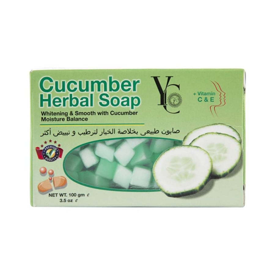 Yc Soap Bar  100 Gm  Cucumber