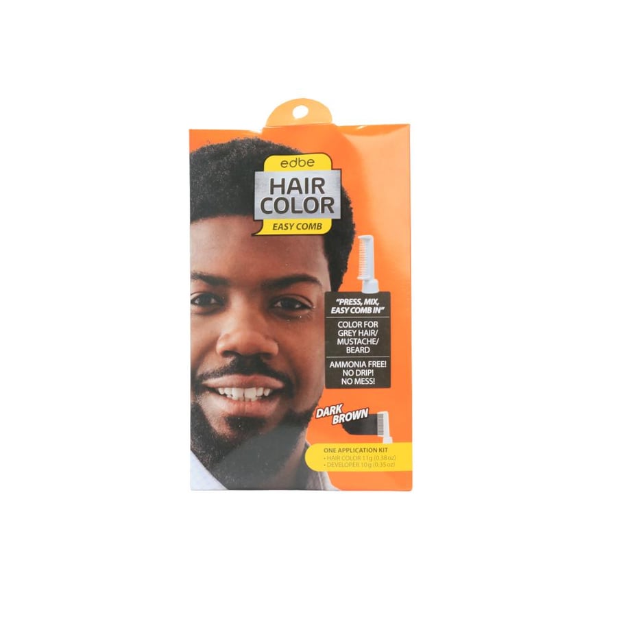 Edbe Hair Color Easy Comb Dark Brown