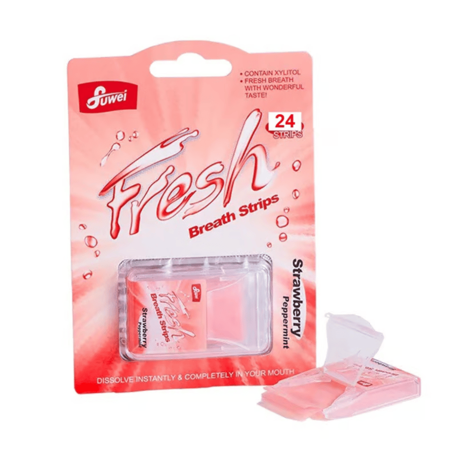 Fuwei Fresh Strawberry Peppermint 24 Strips