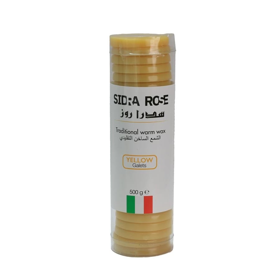 Sidra Rose Traditional Warm Wax Yellow Galets 500 G