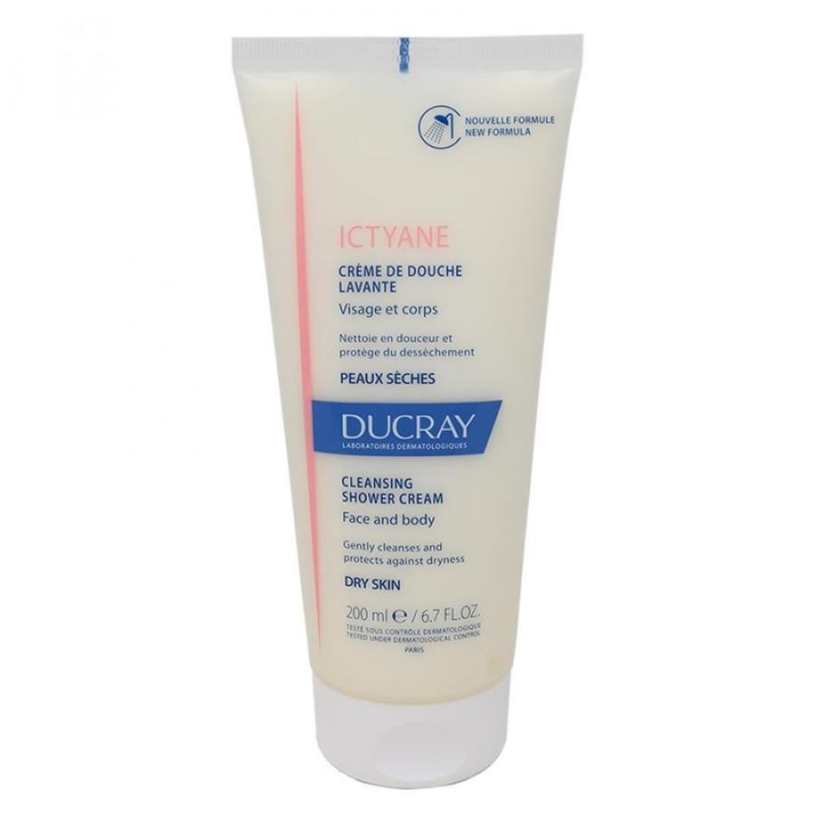 Ducray Ictyane Cleansing Shower Cream 200ml