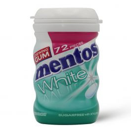 Mentos Chewing Gum White Spearmint 72 Pcs