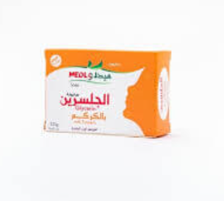 ميدلو صابونة الجلسرين والكركم 125 جم