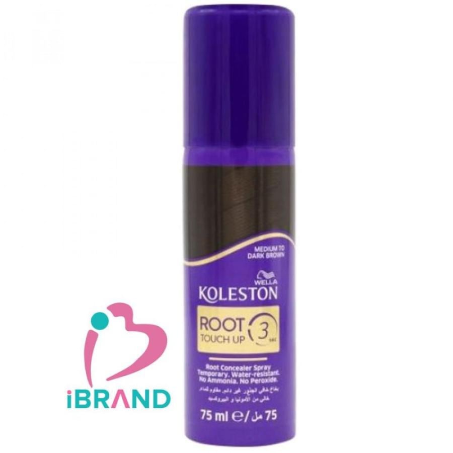 Koleston Root Concealer Spray Medium To Dark Brown 75 Ml