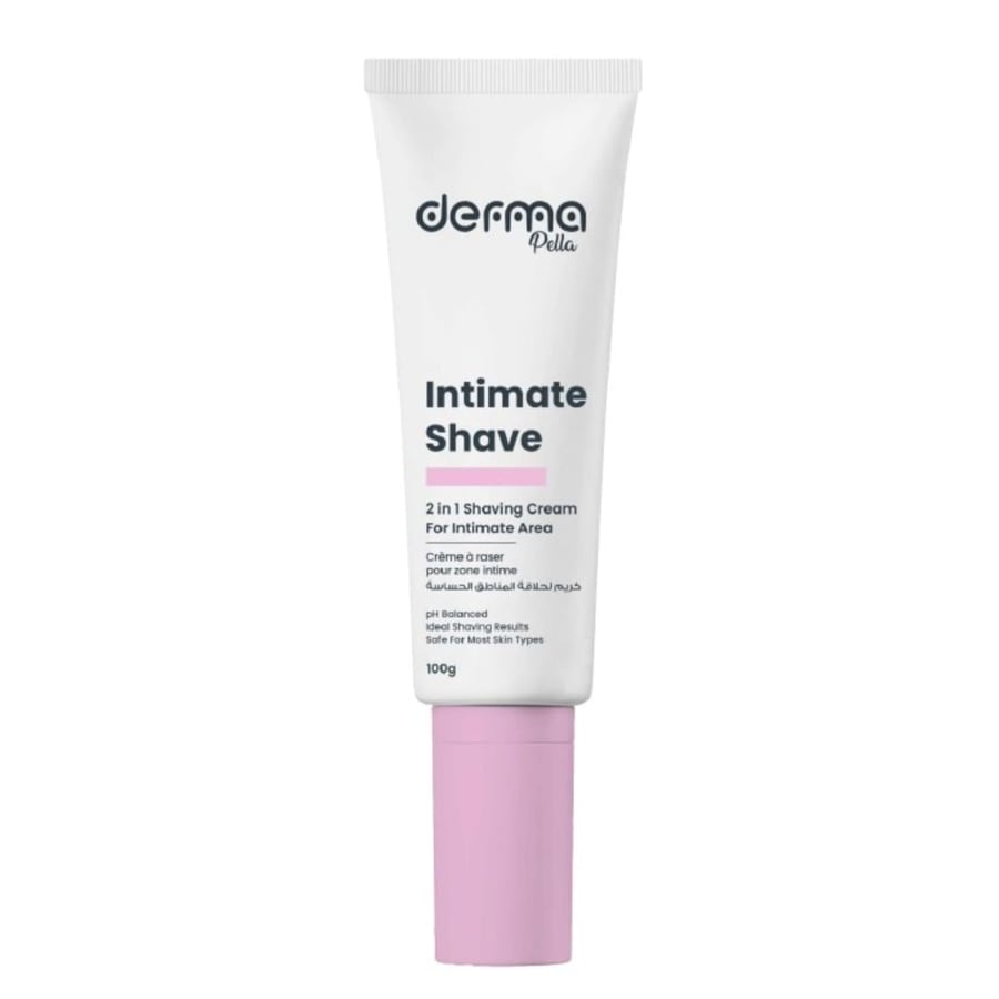 Derma Pella Intimate Shave 2 In 1 Cream 90 G