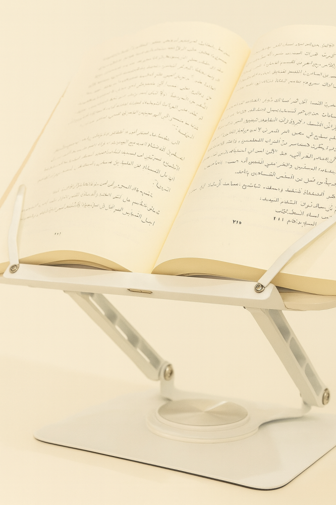 حامل قراءة خشبي  360ْ درجة