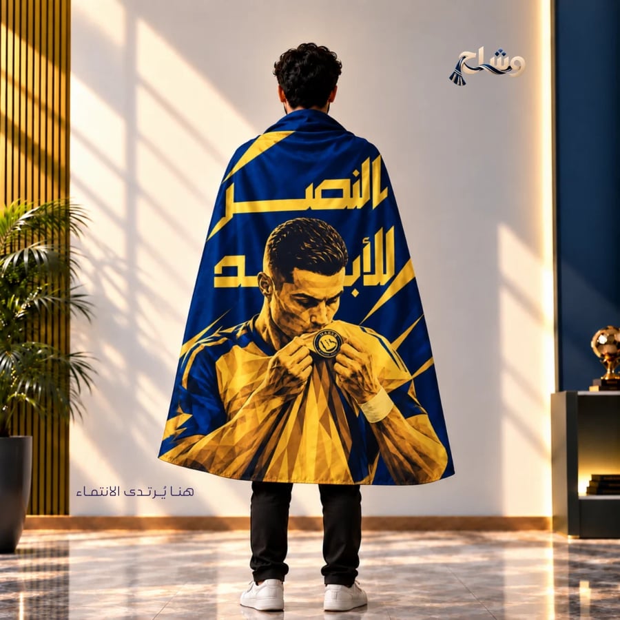 علم نادي النصر – رونالدو