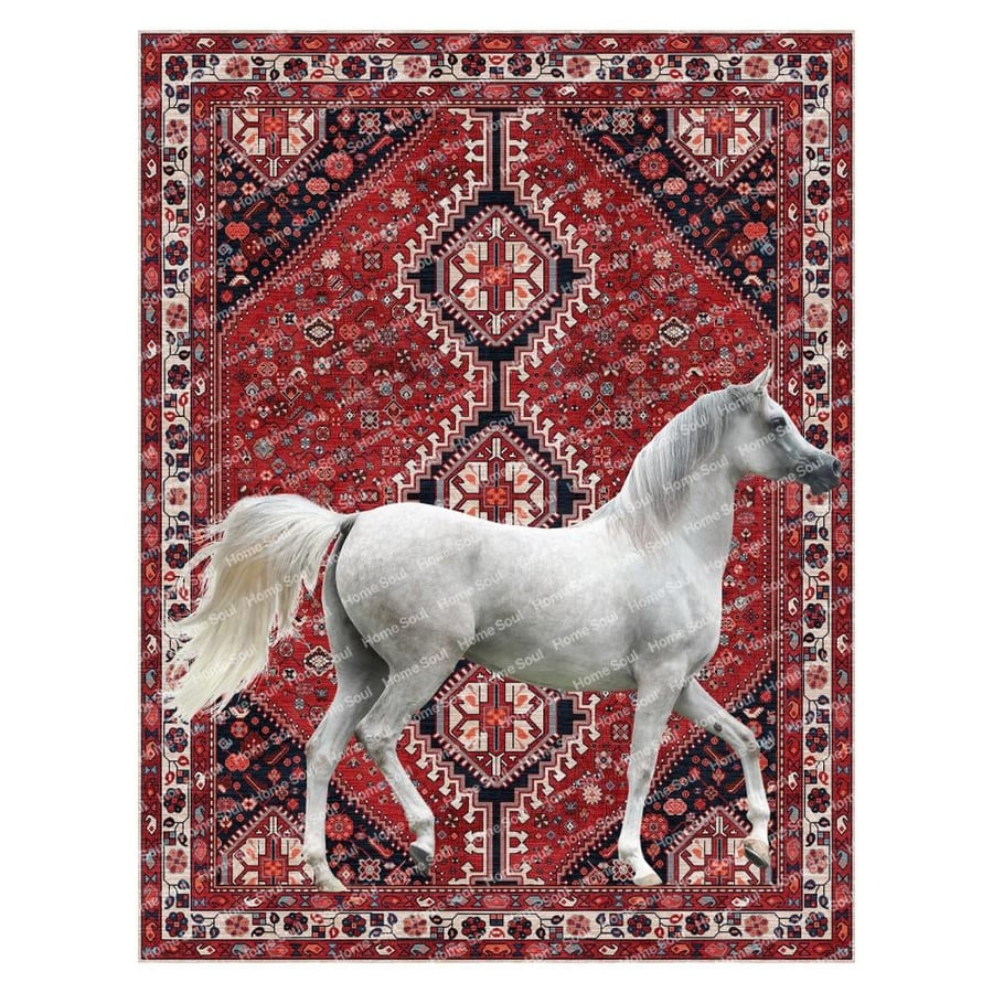 سجاد على رسمة خيل مقاس 200*260