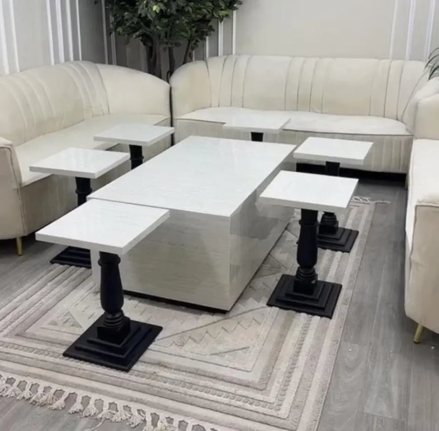 طقم طاولات ارضية