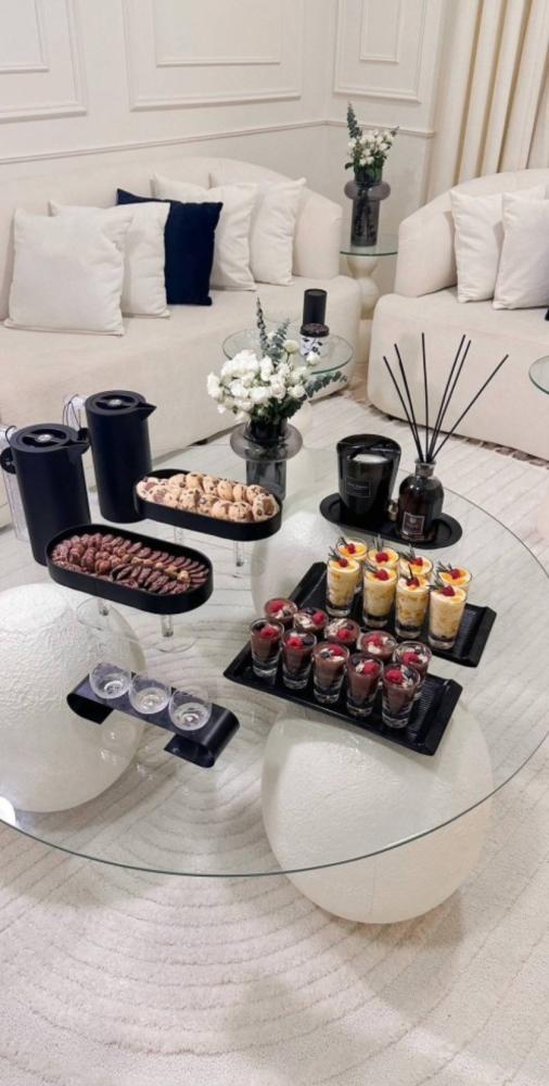 طاولة كور ضيافة حبة كبيرة