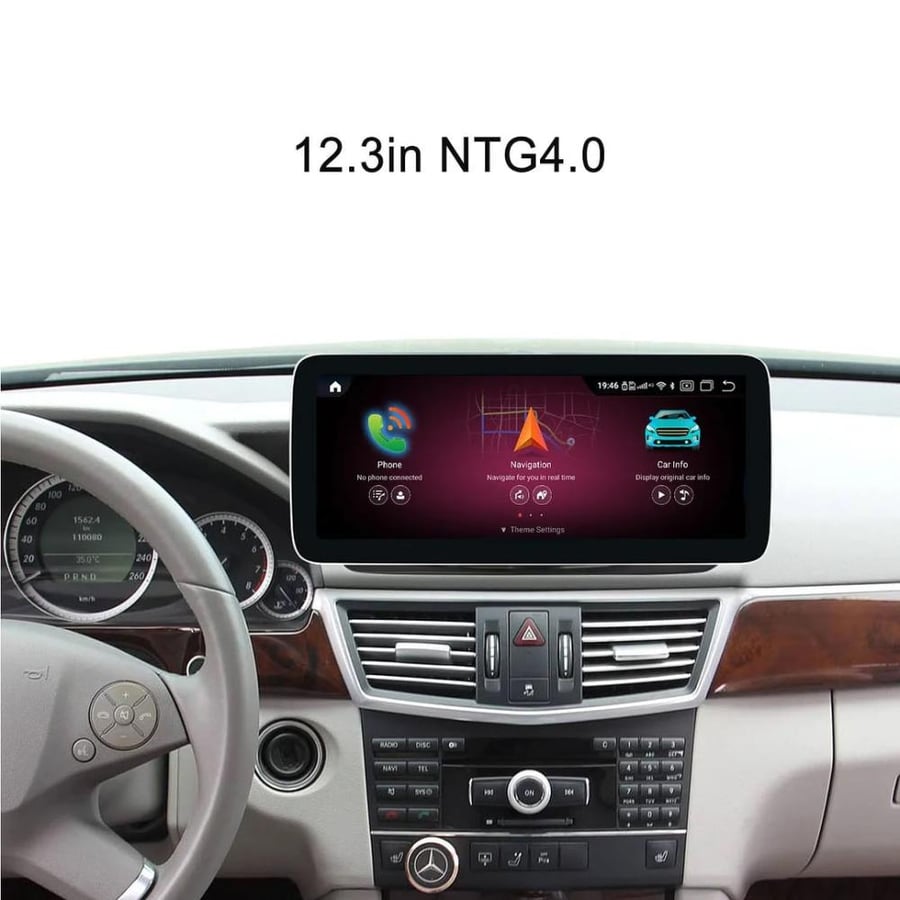 شاشة مرسيدس E W212