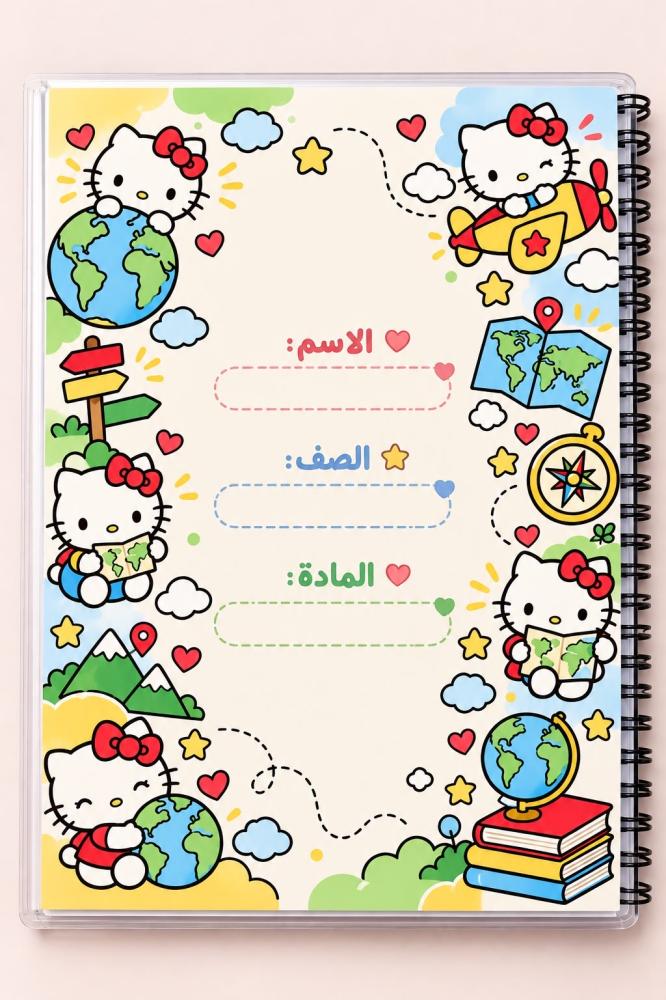 دفتر تصميم هيلو كيتي