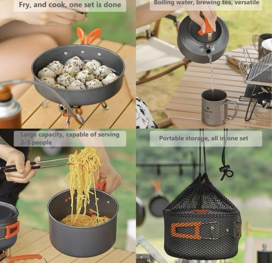 Cooking tools for trips