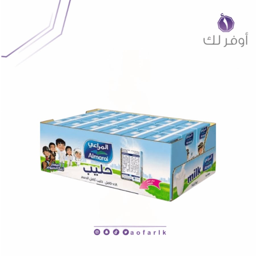 حليب المراعي 18 حبة 150 مل - ساده